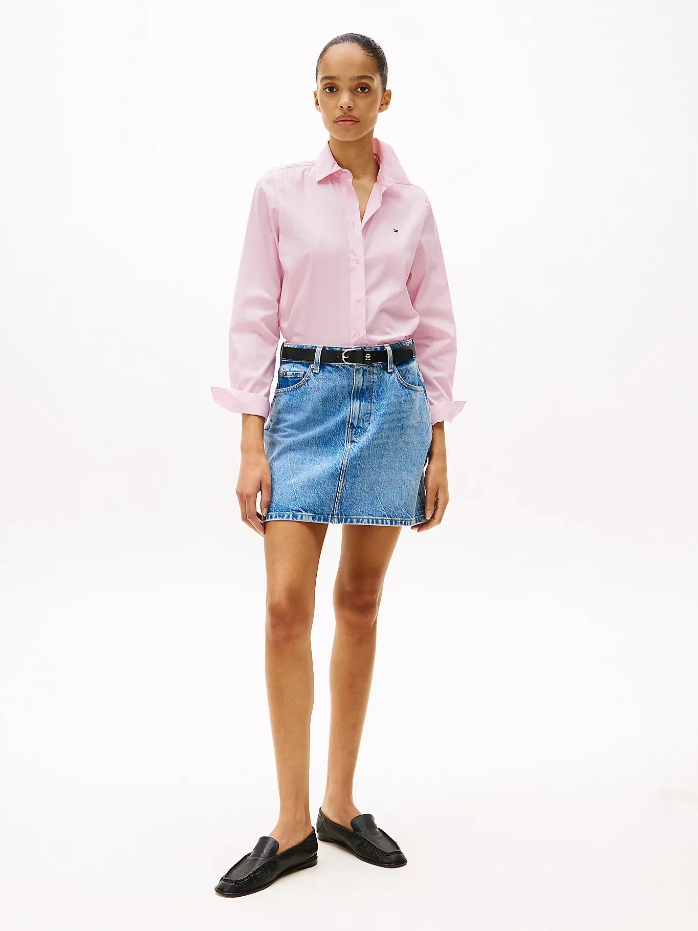 ESS POPLIN REGULAR SHIRT 240933 - LUX54